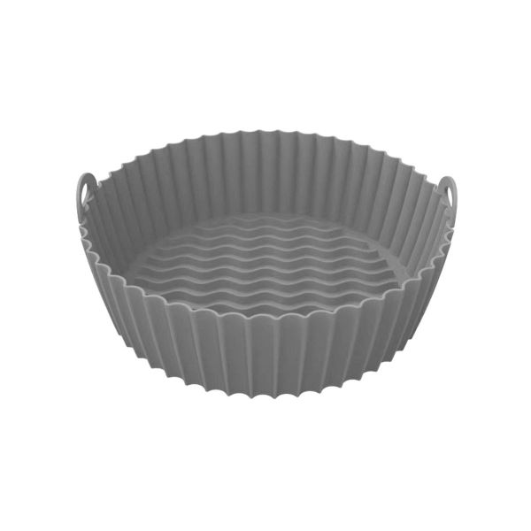 (2 Pack) Round Silicone Airfryer baskets