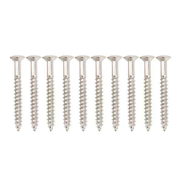 10pc Iron Guitar Neck Screws