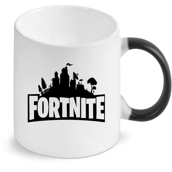 Fortnite Castle Birthday Christmas Magic Colour Changing Gift Coffee Mug