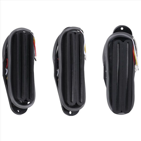 3PCS Ceramic Rails Humbucker Pickup Hot Dual