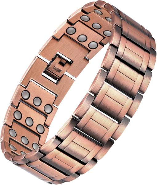 Copper Bracelet for Men 3X Magnetic Bracelets