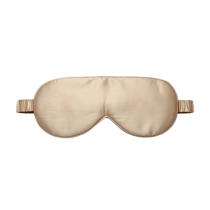 Silk Beauty Sleep Eye Mask Eye Cover - Champagne
