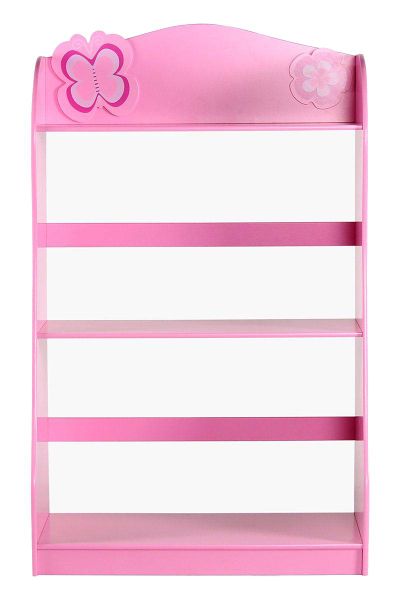 Butterfly Pink Bookshelf