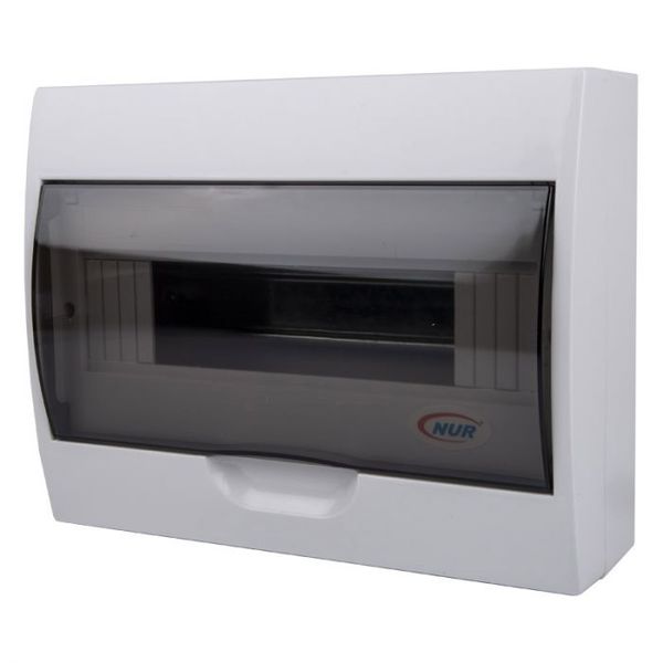 Distribution Board - Din Rail - Weather Proof 12W - Surface - 2 Pack