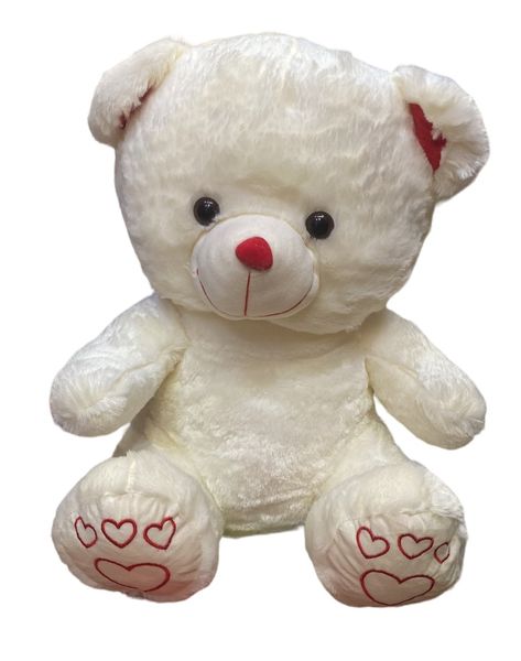 Tanotib Plush Teddy Bear with Heart Paws - Red- 70CM