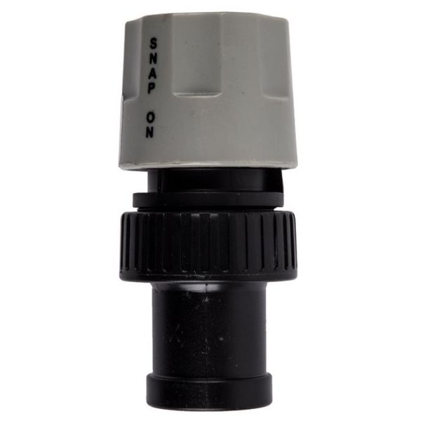 Coupling Full Flow &amp; Snap-On 15mm - 2 Pack