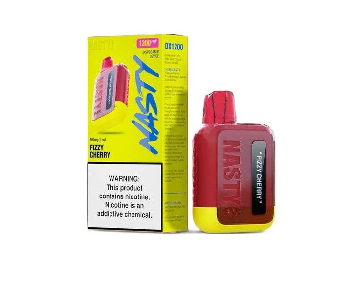 Nasty 1200 Puffs Fizzy Cherry 50 mg