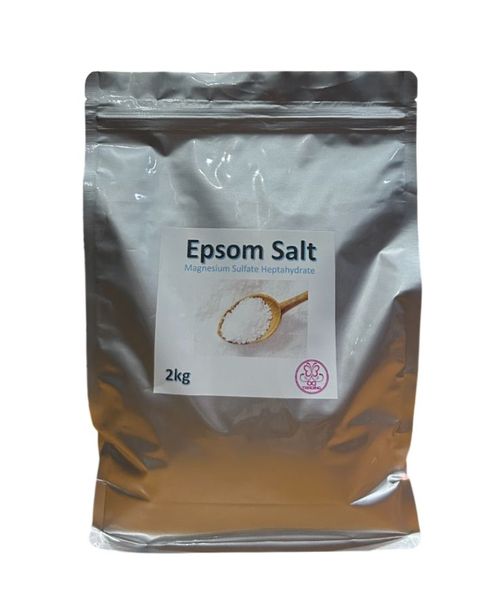 Epsom Salt Magnesium Sulfate Heptahydrate - 2kg