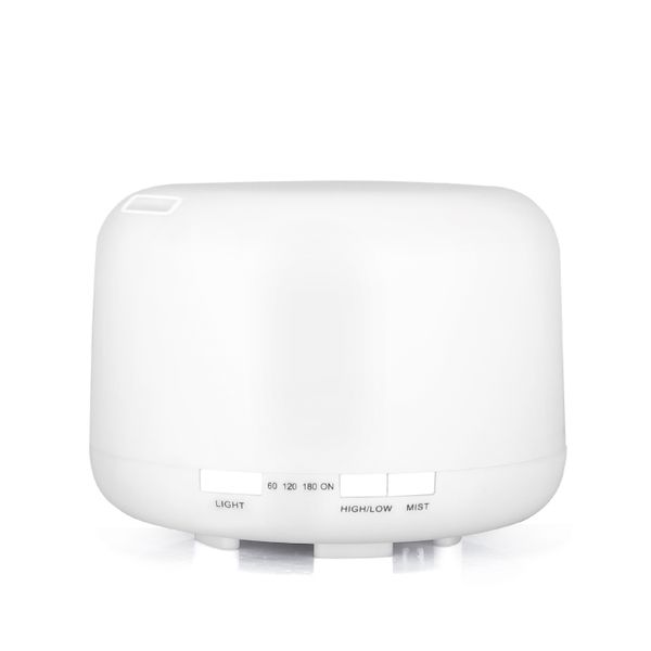 500ml Aroma Diffuser Humidifier Lamp - Warm White
