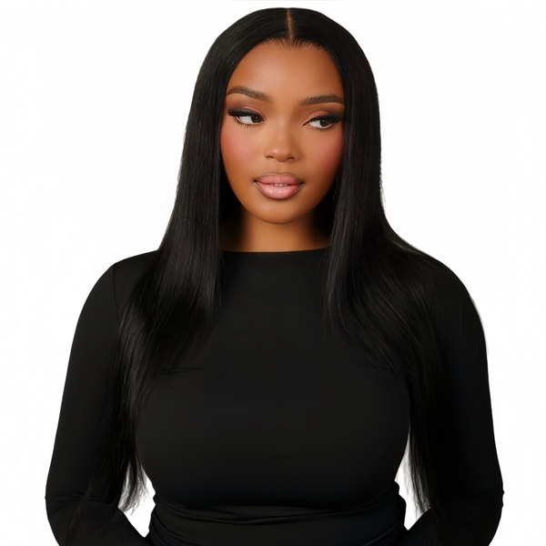 Luvée 22 inch Straight Wig - Human Hair with 13x4 Lace Front