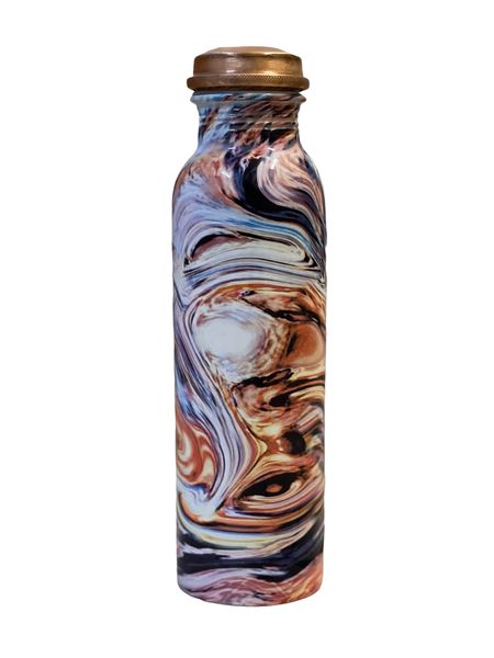 Pure Copper Jupiter Planet print 100% Water Bottle 1 Litter