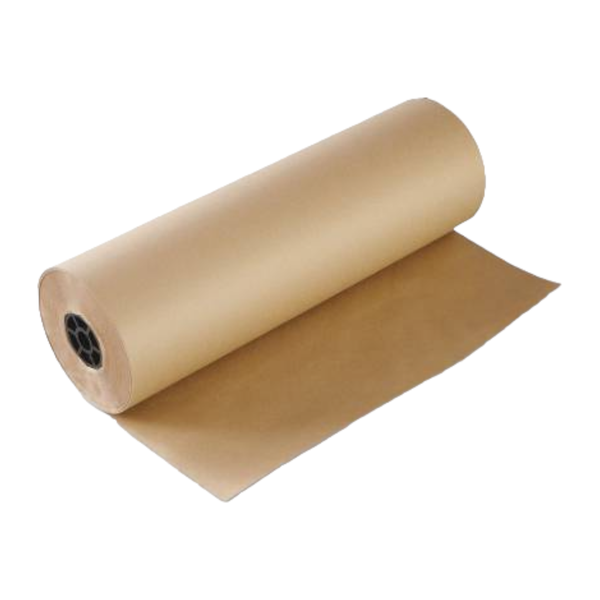 Brown Newsprint Paper Roll - 12.5 KG - 0.2mm Thick