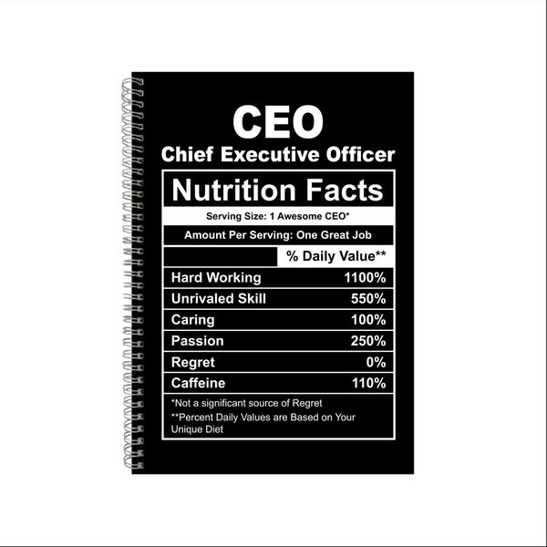 CEO Notebook Gift Director Writing Book A4 Notepad 10