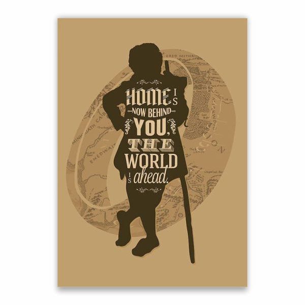 The Hobbit Quote Poster - A1