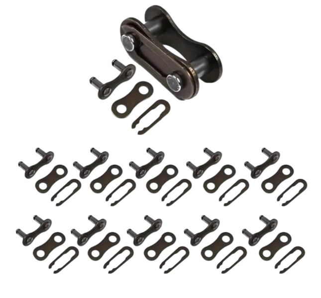 Bicycle Chain Master Links-Single Speed Metal Quick Connectors - 10 Piece