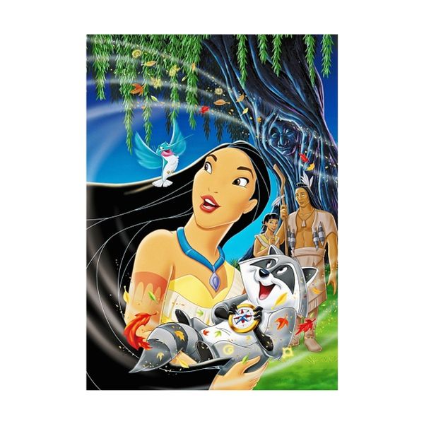 pocahontas and family - A1 poster