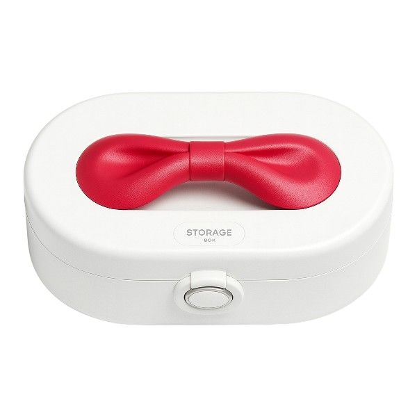 Large Jewellery Box Organizer With Handle - White