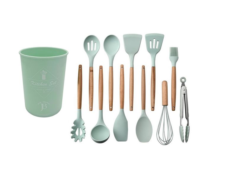 Jack Brown Authentic 12-Piece Non-Stick Kitchen Utensils Set