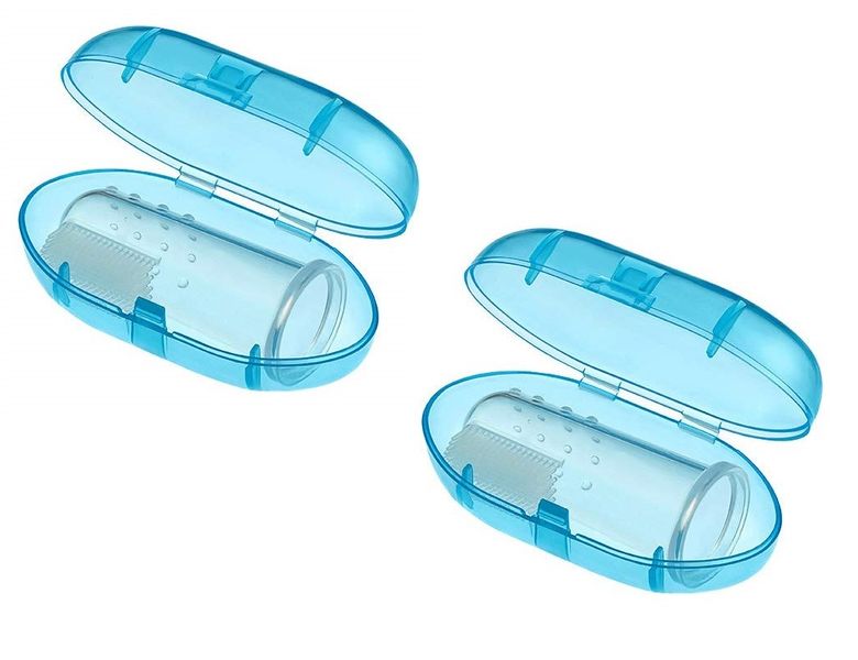Baby Silicone Finger Toothbrush - 2 pack