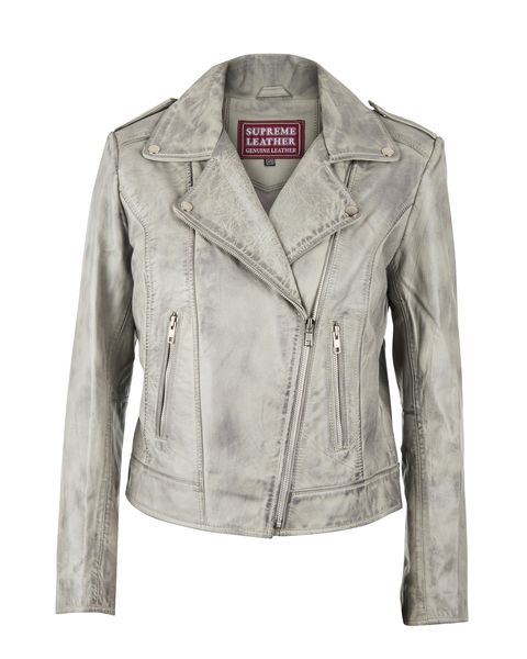 Women's Siciliana Leather Biker Jacket