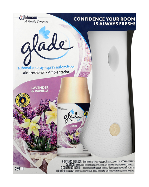 Glade Automatic Spray 3 in1 Lavender &amp; Vanilla Primary 269ml