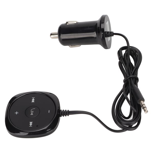 BT 5.0 Car Receiver, USB, 3.5mm AUX