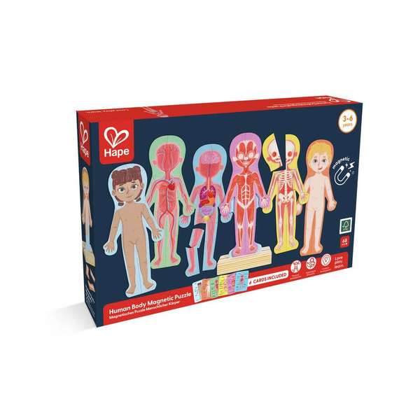 HAPE Human Body Magnetic Puzzle - E1652