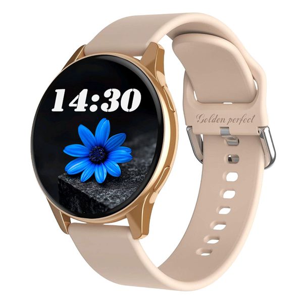Golden Perfect Smartwatch for Women - 1.52" HD Fitness Tracker