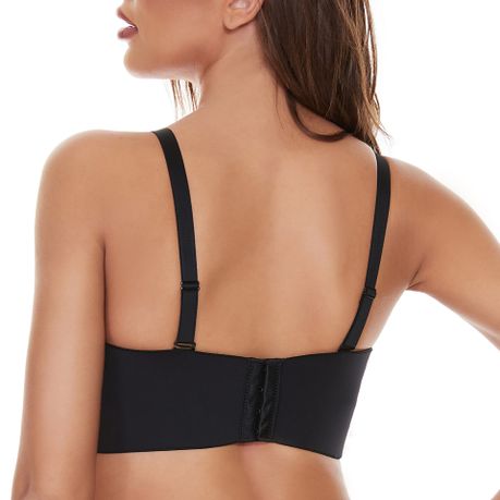 Wire-Free Full Back Coverage Padded Push-up Adjustable FRONT