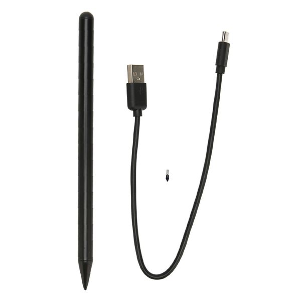 Magnetic iPad Stylus for 10/9/8/7/6/Mini6/Air5-3/Pro Black