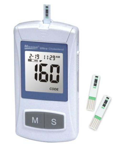Mission Ultra Cholesterol Monitoring System + 25 Test Strips