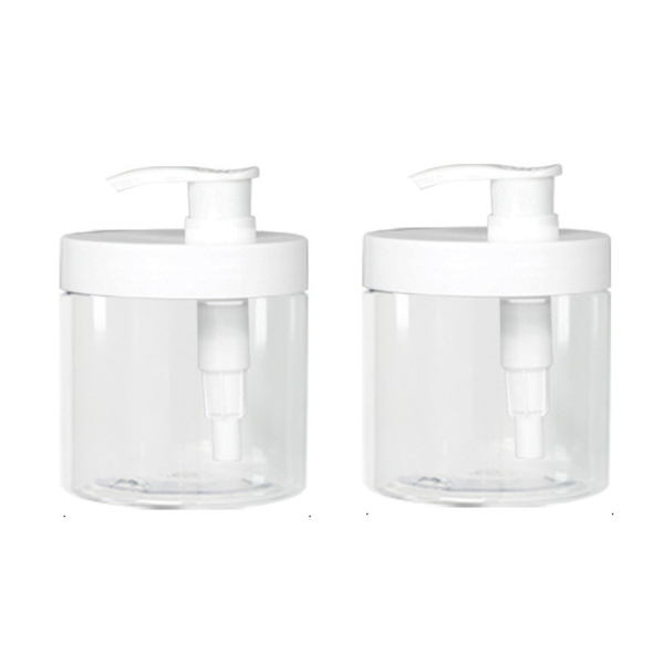 Pump Bottle Dispenser - 200ml (Pack of 2)