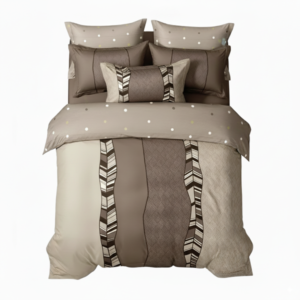 Brown And Cream - 4 Piece image