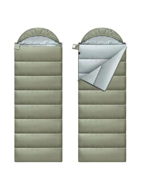 Winter Adult Sleeping Bag - Insulated for Camping &amp; Indoor Use