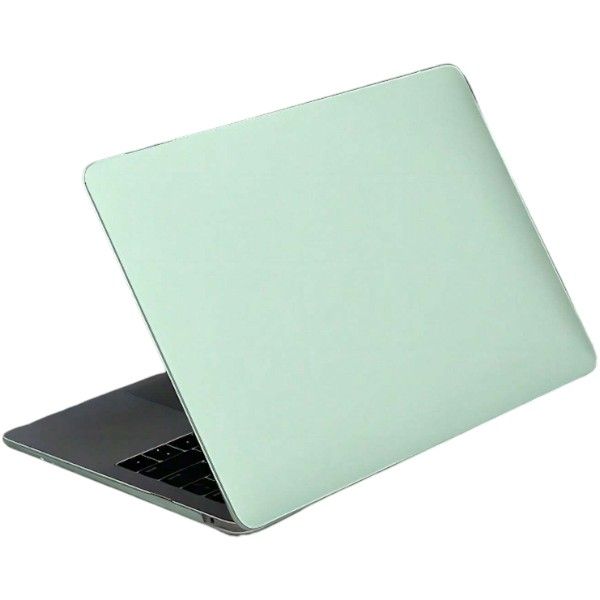 Crystal Clear Hard Shell Protective Case For MacBook Pro 13.3-inch - Green