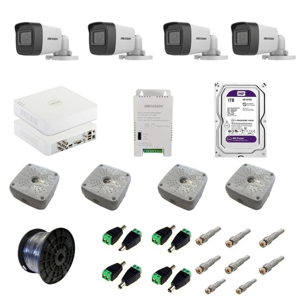 Hikvision 4-Channel CCTV Kit