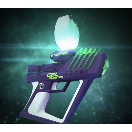 Gel Blaster Starfire, Glow-in-the-Dark Gellet Blaster, with 5,000 Starfire  Glow-in-the-Dark Gellets