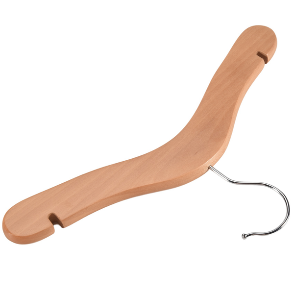 Kids Hangers Notched Shoulder Design For Children Clothes Medium