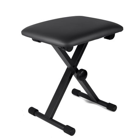 X-Style Adjustable 4-Position Keyboard Stool Padded Piano Bench Image