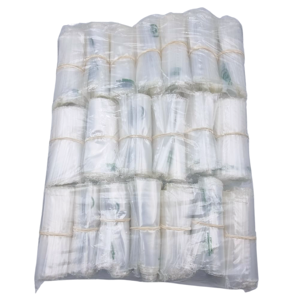 Biodegradable Resealable Bags 80mmx100mm- Pack of 1000
