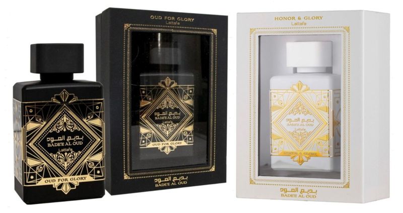 Honor and Glory 100ml EDP by Lattafa-White&amp;Black