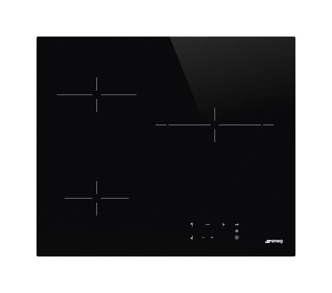 Smeg SE263TD1 Universale Ceramic Hob 60cm - Black Glass Ceramic