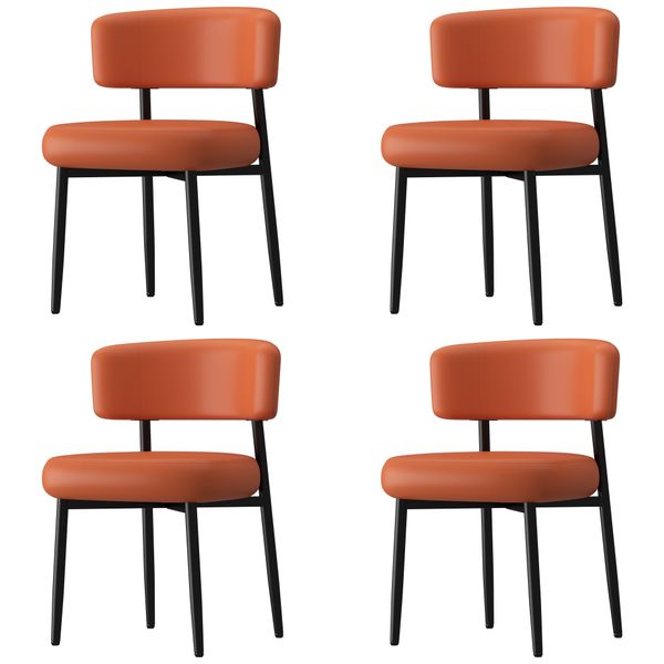 Modern Kitchen and Dining Room Chairs: Set of 4 Dining Chairs