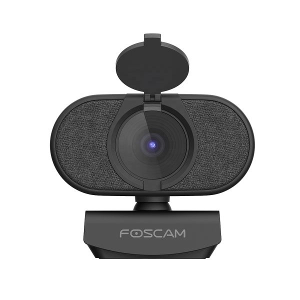 Foscam 2K 4MP Webcam 1080 P - Black