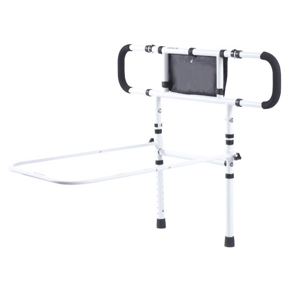 Foldable Adjustable Height Safety Bed Rail