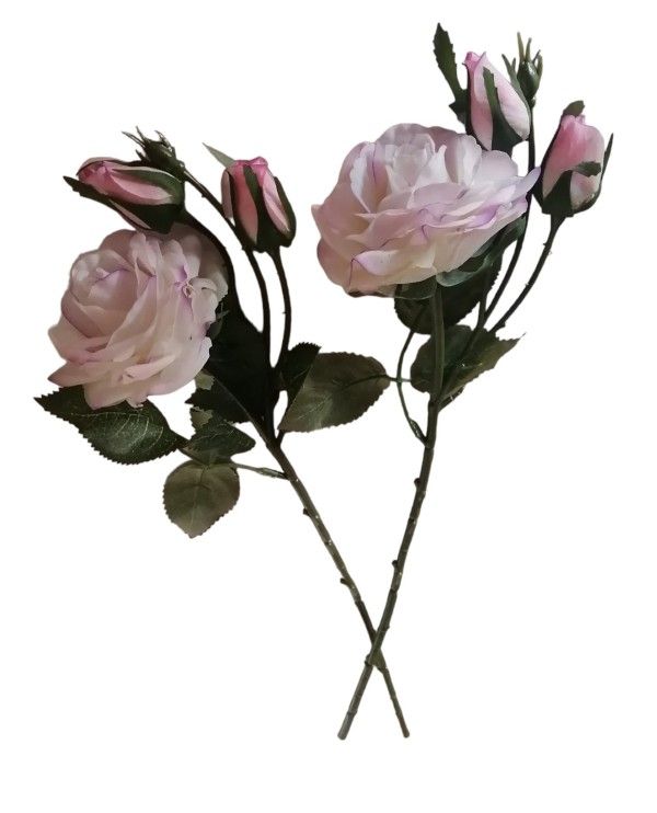 2 Stems Simulation Roses Real Touch Artificial Flowers Shop Today