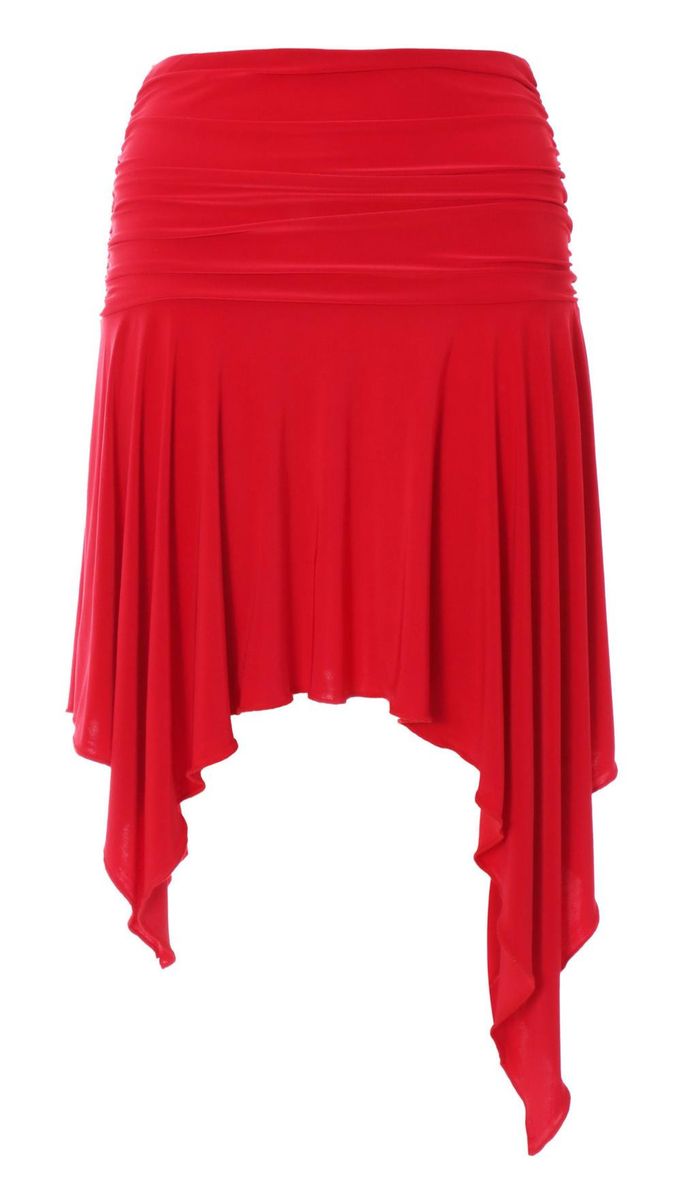 Quiz Ladies - Red Ruffle Hem Mini Skirt | Shop Today. Get it Tomorrow ...