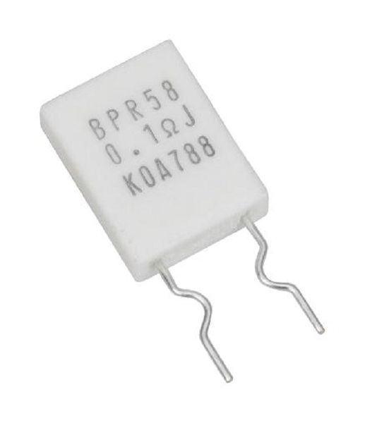 Koa (BPR58CR22J) Current Sense Resistor, 0.22 ohm, BPR, 5 W,