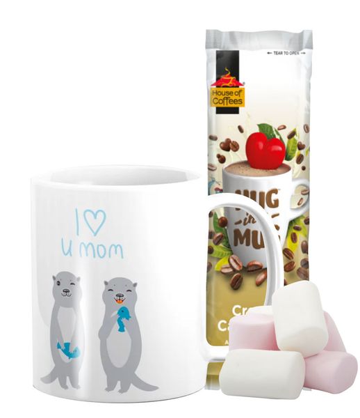 Pappa Joe Hug Mug - Otters Love Mom