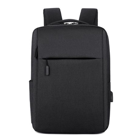 Anti theft computer outlet backpack